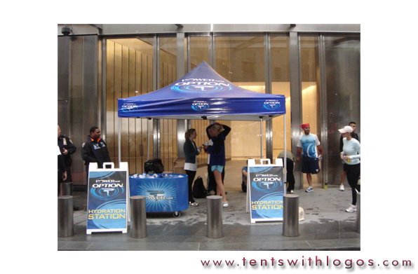 10 x 10 Pop Up Tent - Power Option